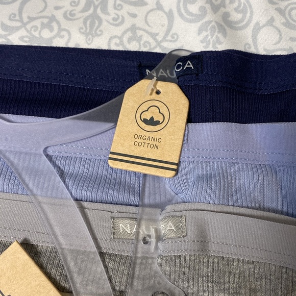 NWT Nautica Intimates Organic Cotton Ribbed Hipster Panties, 5-pack - Picture 4 of 16